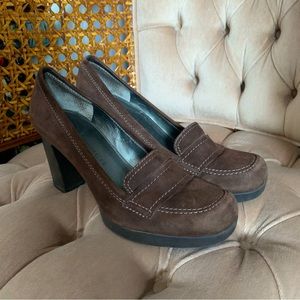 Marc Fisher Suede Heels